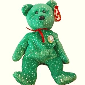 Ty Decade Green Beanie Baby January 2003